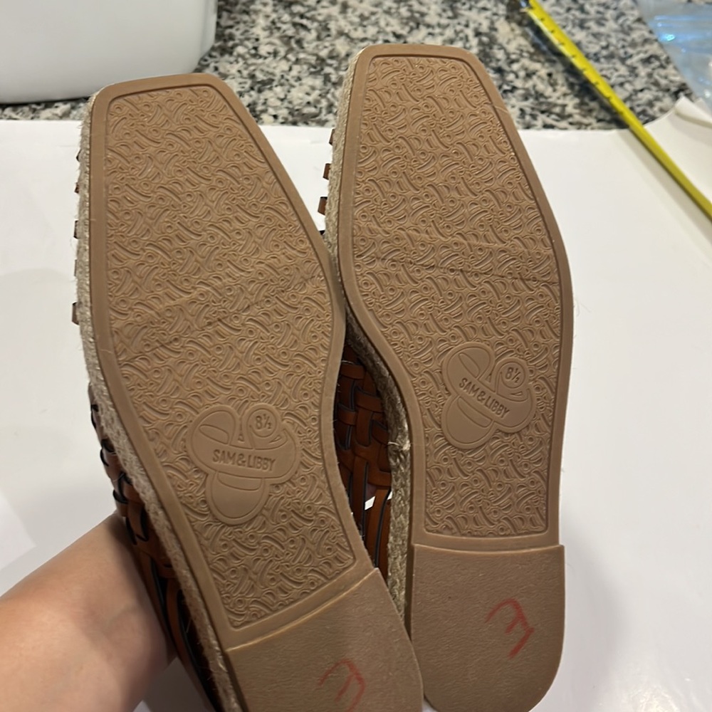 Sam & Libby NWOT huarache sandals sz 8 1/2 - Picture 6 of 9